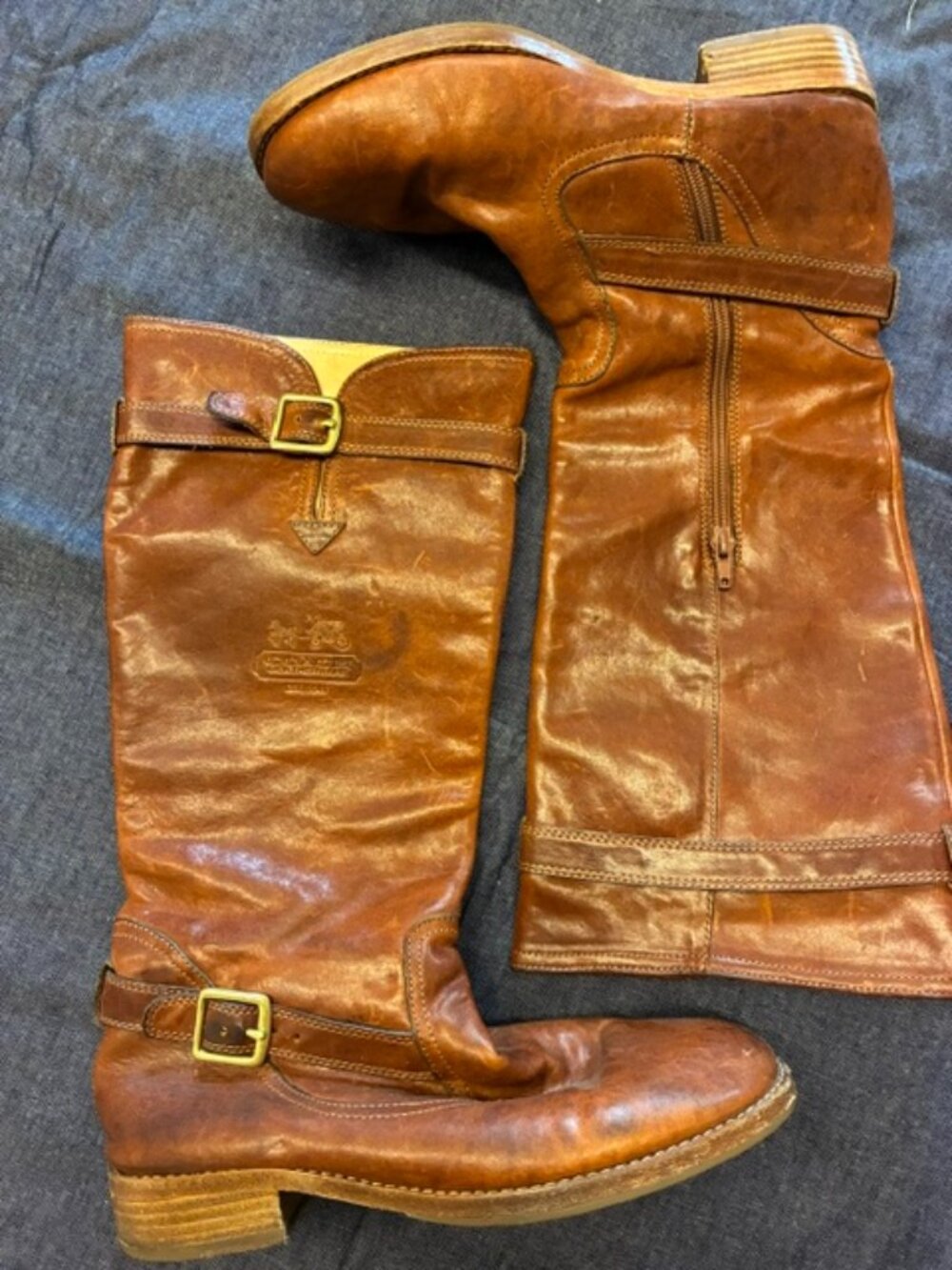 Coach Knee High Boots 8B